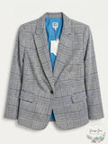 Anne Klein Womens Plus Size Lapel Jacket, Size 14W by Vanessa Jane