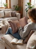 Murphy Throw Pillow Dark Chocolate 12x18 by Vanessa Jane