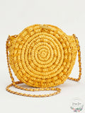 INC International Concepts Straw Circle Crossbody by Vanessa Jane