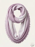 I.n.c. Ombre Waffle Loop Scarf One Size by Vanessa Jane