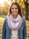 I.n.c. Ombre Waffle Loop Scarf One Size by Vanessa Jane