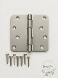 Deltana S44R415 4 X 4 X 0.25 in. Radius Hinge Steel-US15, 1 Set by Vanessa Jane