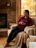 Ideology Women's Velour Pullover by Vanessa Jane