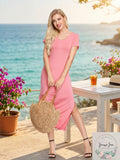 Ink+Ivy Women’s Double V- Neck Dress by Vanessa Jane