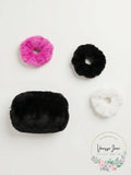 Apparis Francesca Bundle Set Faux fur Set of 3 scrunchies and Bag by Vanessa Jane