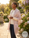 International Concepts Tranquil Scale Jacquard Wrap & Scarf by Vanessa Jane