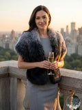 I.n.c. Ombre Faux-Fur Stole by Vanessa Jane