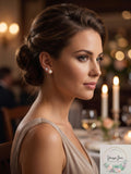 Giani Bernini 2-PC. Set Cultured Freshwater Pearl and Cubic Zirconia Stud by Vanessa Jane