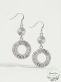 Charter Club Silver-Tone Open Circle Drop Earrings by Vanessa Jane
