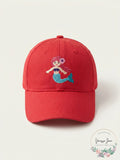 Savanna Georgia Girls Mermaid Montauk Baseball Cap ,Color: Pink by Vanessa Jane