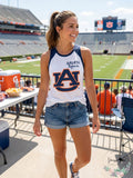 Blue 84 NCAA Auburn Tigers Confetti Muscle Tank Top Unisex-adult, Navy, X-Large by Vanessa Jane