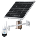 Silarius SIL-SOLARPTZX224G60W40AH PTZ 5MP 3G/4G X22 Optical zoom w/Solar Power: 60W 40AH (CamhiPro app) by Silarius