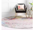 Jill Zarin™ Downtown Nolita 8 Round Multicolor Area Rug by Vanessa Jane