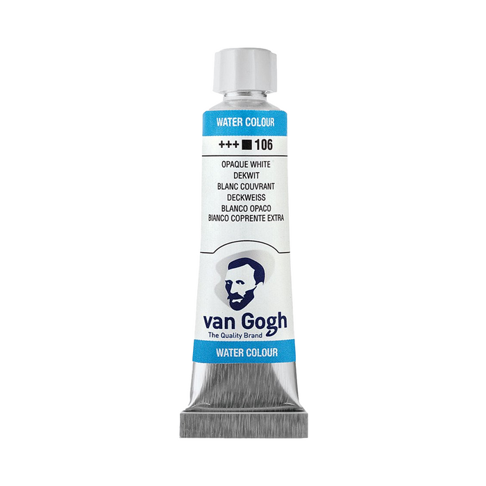 Van Gough Watercolor Opaque White 10ML by ShopSketchBox