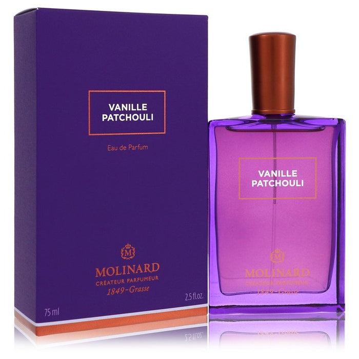 Vanille Patchouli by Molinard Eau De Parfum Spray (New Packaging) 2.5 oz for Women by Avera Group