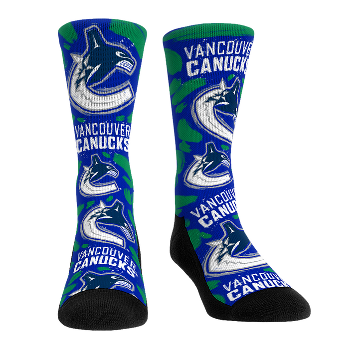 Vancouver Canucks - Logo Paint by Rock 'Em Socks