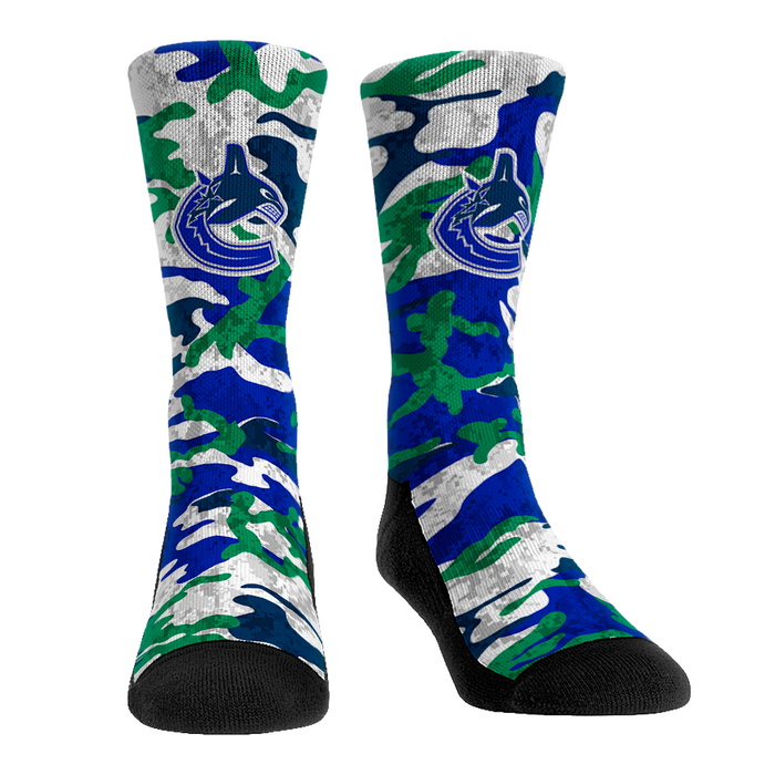Vancouver Canucks - What The Camo by Rock 'Em Socks