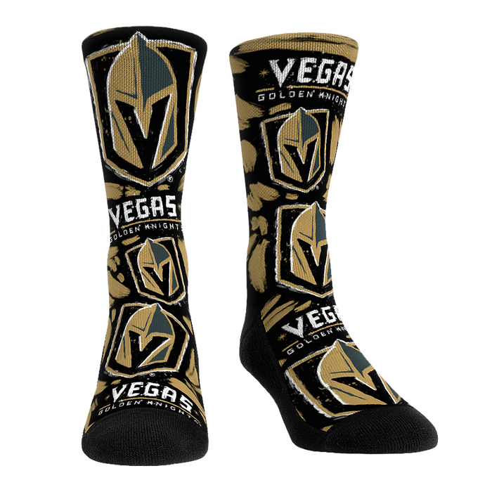 Vegas Golden Knights - Logo Paint by Rock 'Em Socks