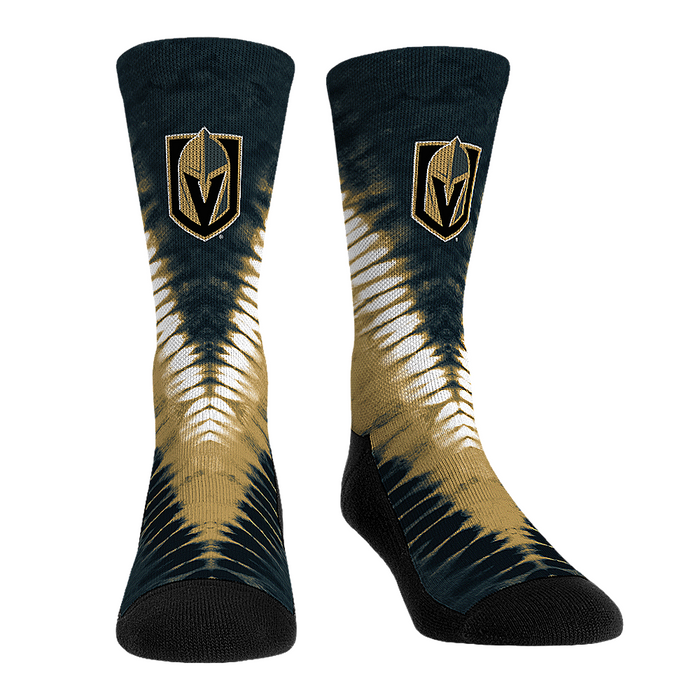 Vegas Golden Knights - V Shape Tie Dye by Rock 'Em Socks