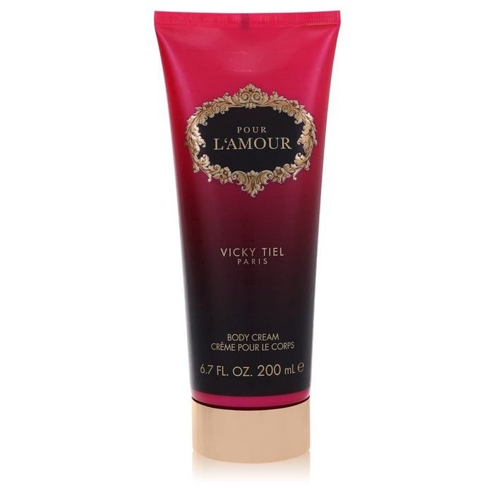 Vicky Tiel Pour L'amour by Vicky Tiel Body Cream 6.7 oz for Women by Avera Group