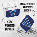 Villanova Wildcats HDX Apple Airpods Pro 1 & 2 Case Cover by Affinity Bands