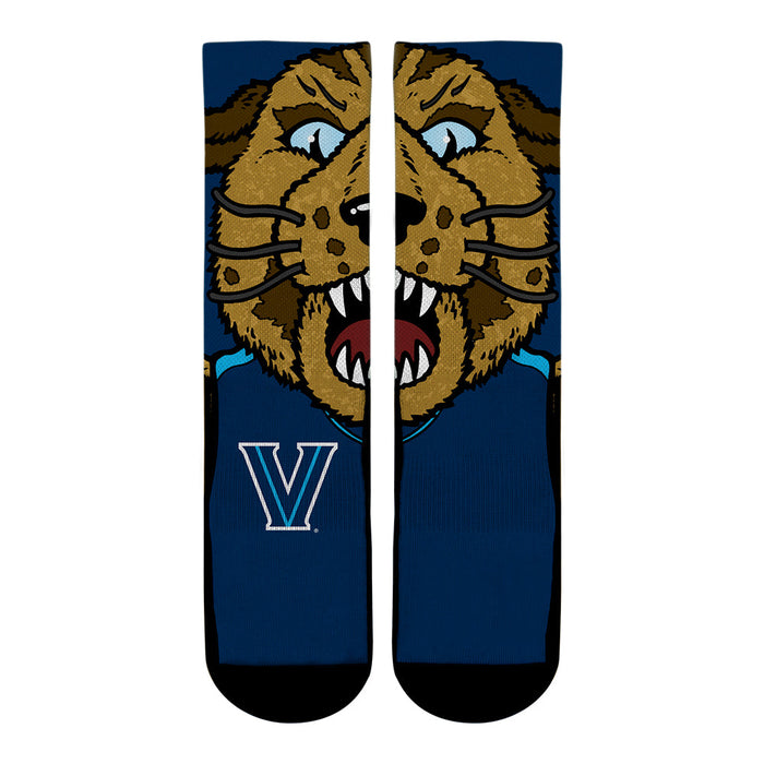 Villanova Wildcats - Will D. Cat Mascot by Rock 'Em Socks