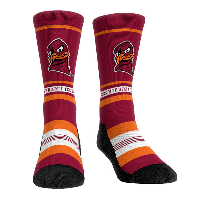 Virginia Tech Hokies - Game Face Mascot by Rock 'Em Socks