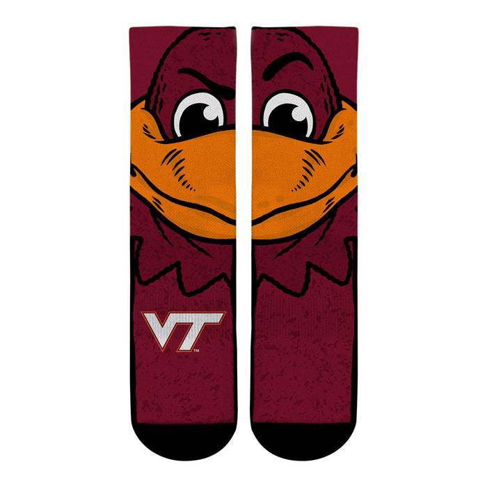 Virginia Tech Hokies - HokieBird Mascot by Rock 'Em Socks