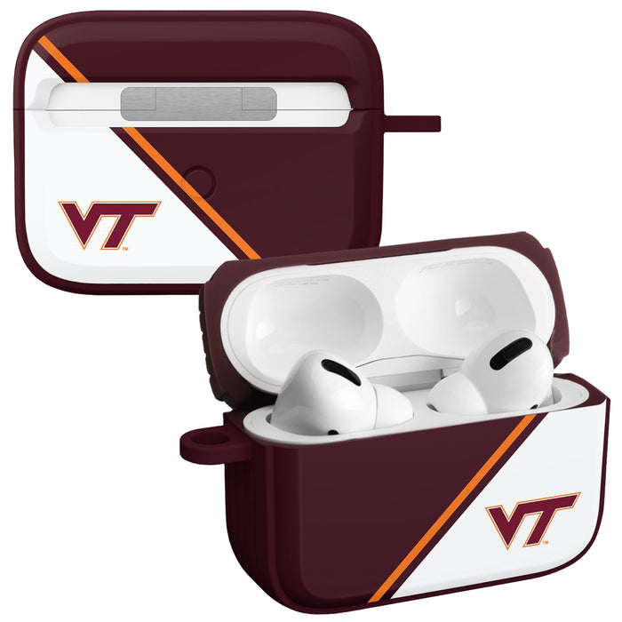Virginia Tech Hokies HDX Champion Series Apple AirPods Pro 1 & 2 Case Cover by Affinity Bands