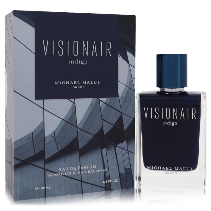 Visionair Indigo by Michael Malul Eau De Parfum Spray 3.4 oz for Men by Avera Group