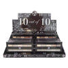 W7 Perfect 10 out of 10 Eyeshadow Palette Browns Display Set, 12 Pieces