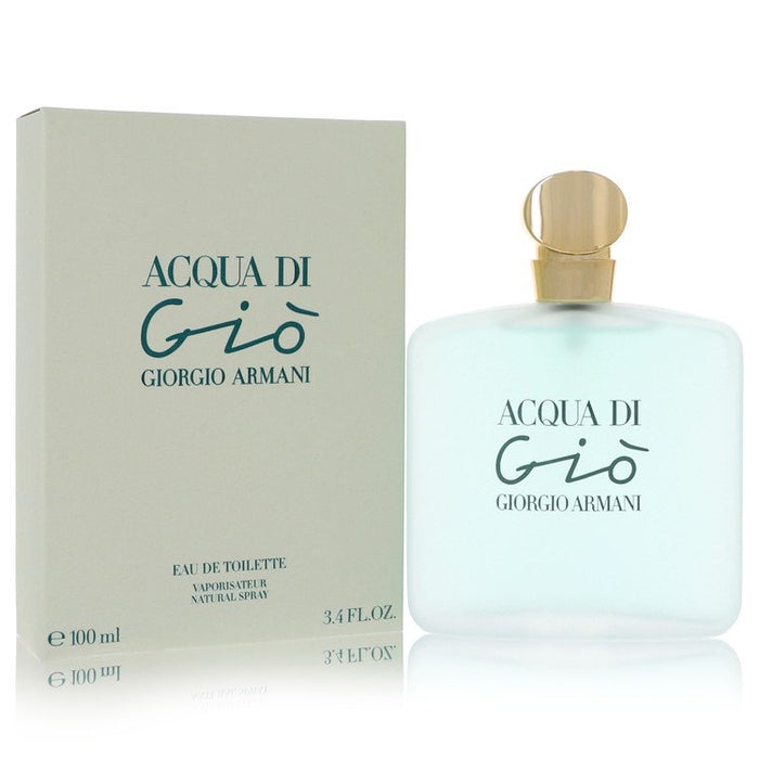 Acqua Di Gio by Giorgio Armani Eau De Toilette Spray 3.3 oz for Women by Avera Group