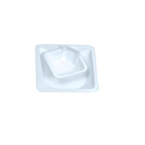Disposable Polystyrene Weigh Boat (Medium, White), Pack of 500 by Pasteur Pharmacy