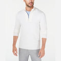 Alfani Mens Quarter-Zip Ribbed Placket Sweater, Size 3XL by Vanessa Jane