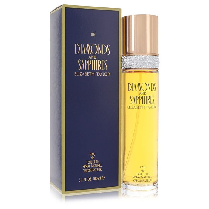DIAMONDS & Sapphires by Elizabeth Taylor Eau De Toilette Spray 3.4 oz for Women by Avera Group