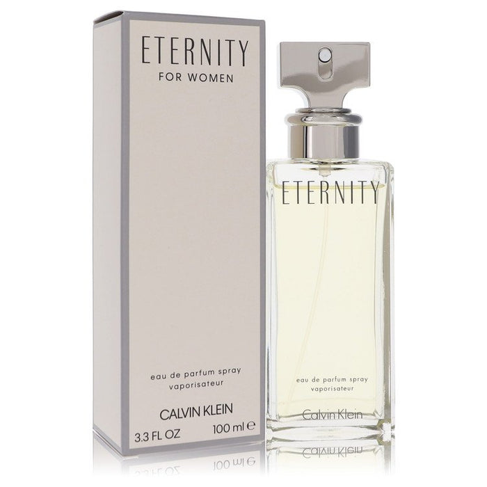 Eternity by Calvin Klein Eau De Parfum Spray 3.3 oz for Women by Avera Group