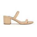 Nine West Womens Tae Heeled Slide Sandal, Size 8.5 by Vanessa Jane