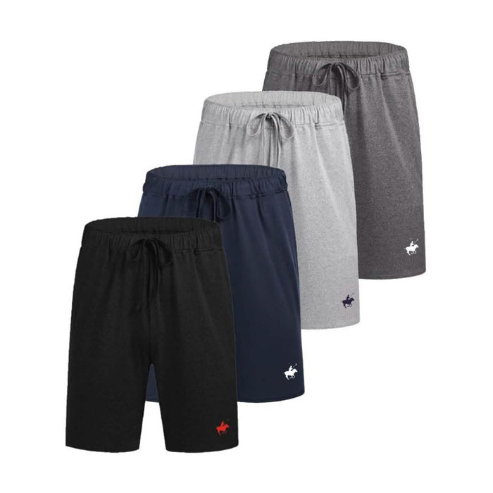 4-Pack: Men's Lounge Shorts with Pockets by DailySale