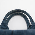 Prada Denim Blue Canapa Logo Tote by Bolt Boutique