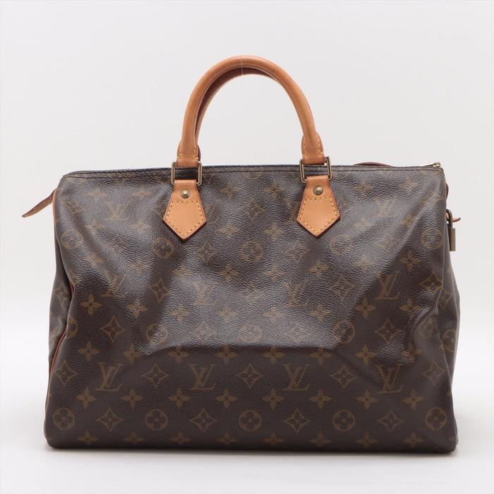 Louis Vuitton Brown Monogram Speedy 35 M41524 SP0964 #1727 by Bolt Boutique