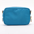 Prada Blue Nylon Tessuto Mini Bow Crossbody Bag #1934 by Bolt Boutique