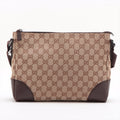 Gucci GG Canvas Shoulder Bag Beige / Brown #2159 by Bolt Boutique