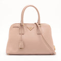 Prada Saffiano Leather 2 Way Handbag Pink #2213 by Bolt Boutique