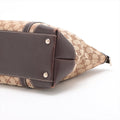 Gucci GG Canvas Canvas &amp; Leather Shoulder bag Beige #2212 by Bolt Boutique