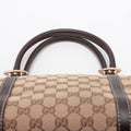 Gucci GG Canvas Canvas &amp; Leather Shoulder bag Beige #2212 by Bolt Boutique