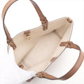 Gucci GG Canvas Canvas &amp; Leather Hand bag Beige 269878 #2438 by Bolt Boutique