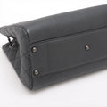 Chanel Coco Mark Caviar Skin Chain Tote Bag Black Gunmetal Fittings 22140581 #2437 by Bolt Boutique