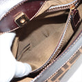 Fendi Zucca Canvas &amp; Leather Shoulder bag Brown- #2492 by Bolt Boutique