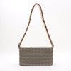 Chanel Puzzle Shoulder bag Gray Plastic x Fabric Fittings 6 Series  #2521