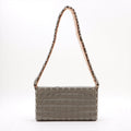 Chanel Puzzle Shoulder bag Gray Plastic x Fabric Fittings 6 Series #2521 by Bolt Boutique